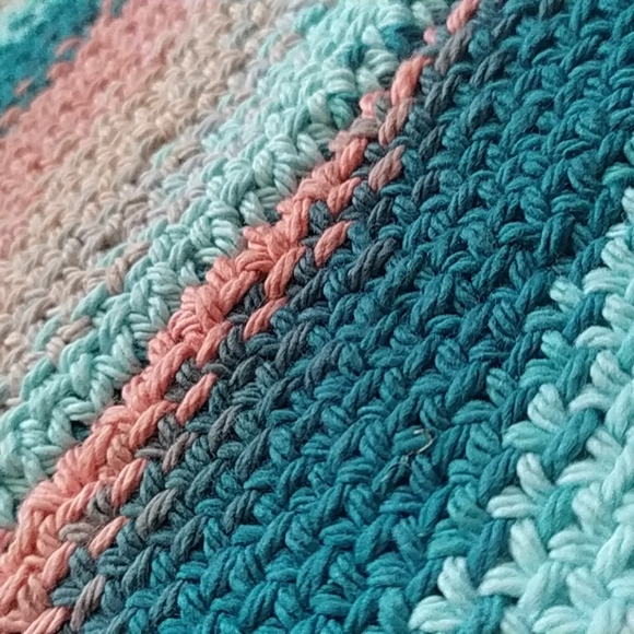 Hand Knit Hot Pad - Picture 3 of 5